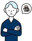 AIOについて悩む人のイラスト